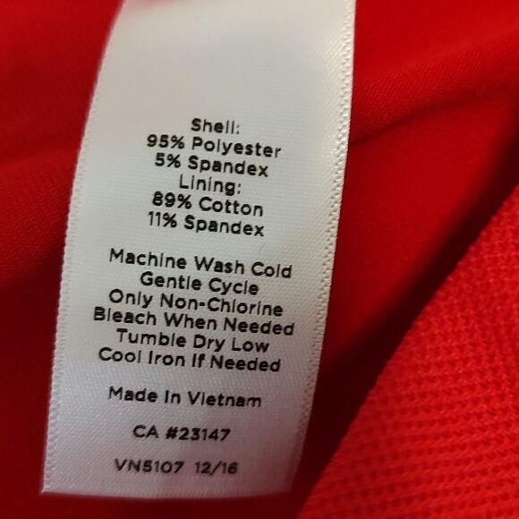 T by Talbot's Red Flouncy Skort Size 1XP Tennis Prep - Picture 3 of 9